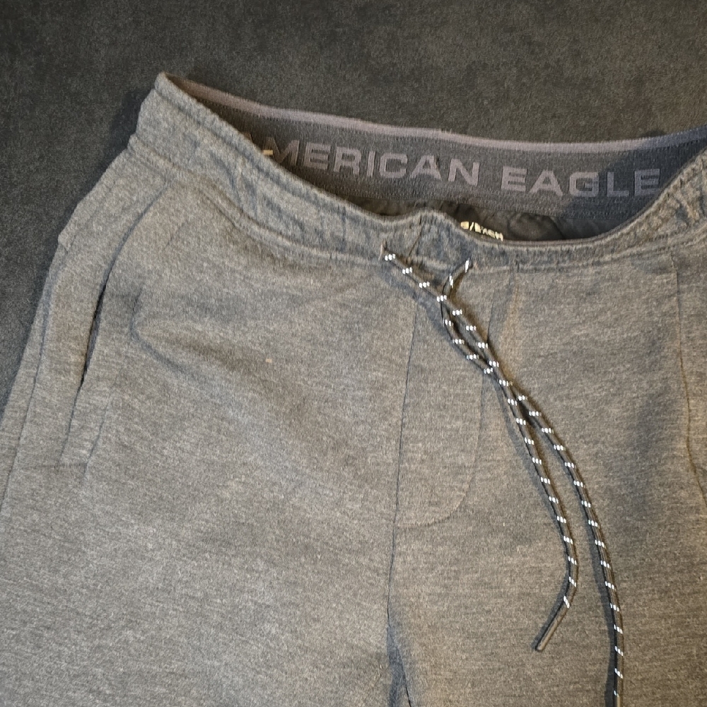 American Eagle Heather Gray Joggers